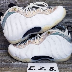 Nike Air Foamposite One Summit White Marble Rare AA3963-101 Size 8 Women